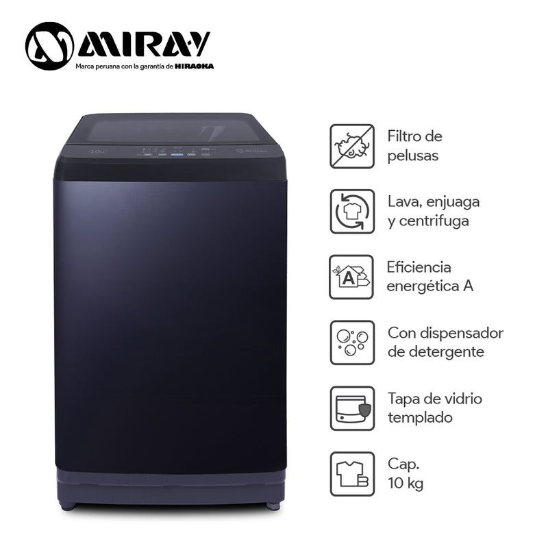 Lavadora Miray 10kg